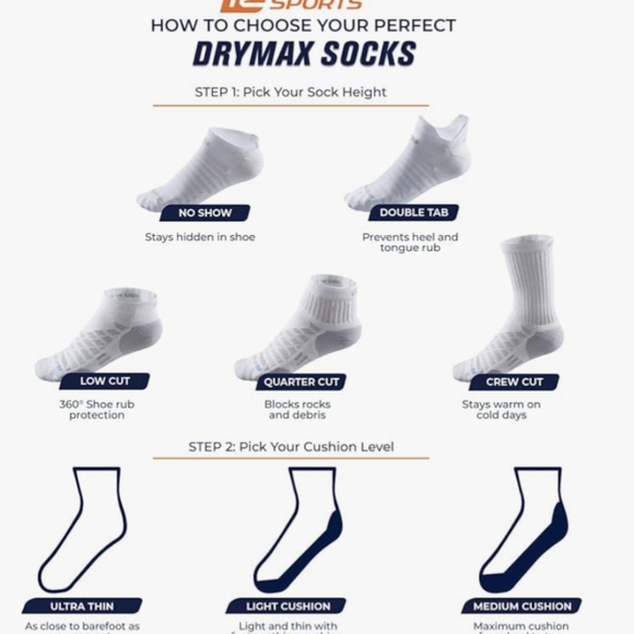 R-GEAR 3 PACK THIN RUNNING PERFORMANCE SOCKS - Picture 3 of 5